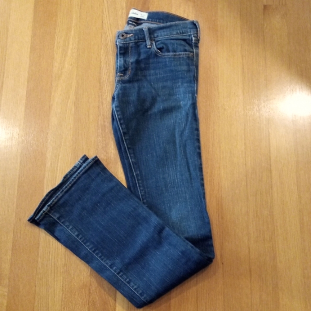 Y2K Abercrombie and Fitch Skinny Boot Cut Jeans 16 Slim